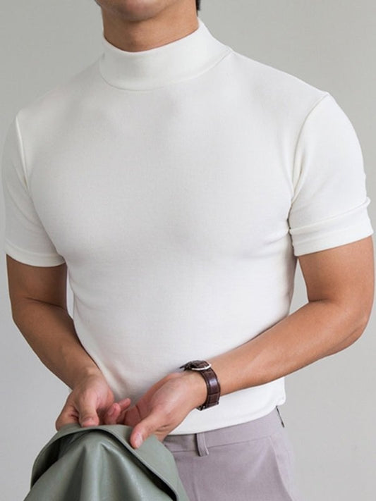 Niels® - 2024 Hoogsluitend Slim-Fit T-Shirt voor Heren