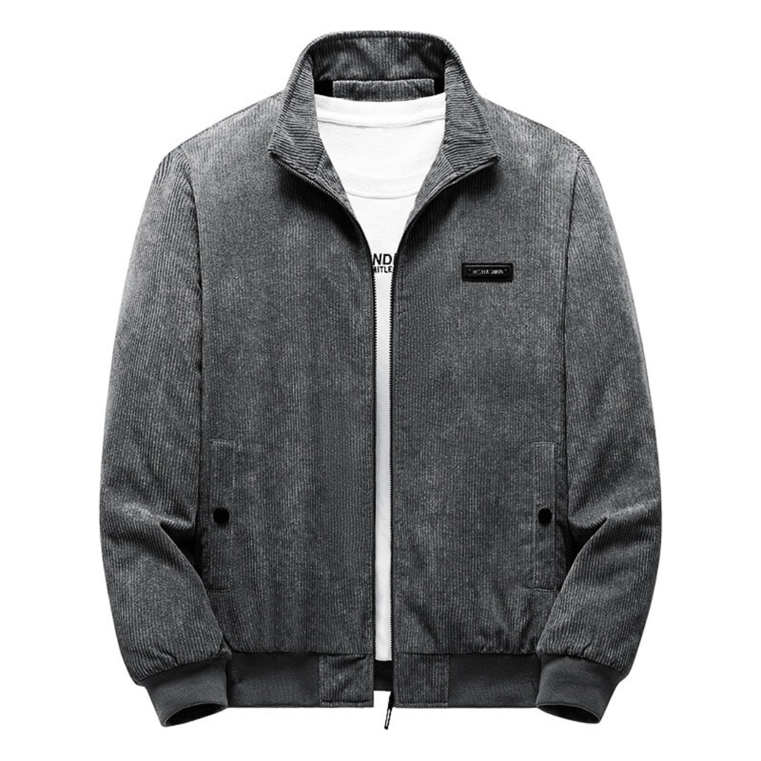 Jurgen - Retro Sherpa-jack uit corduroy