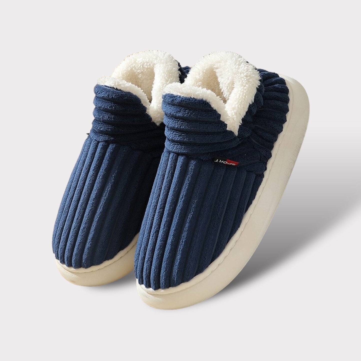 SoleTherm | Warme Wintersloffen met Fluffy Fleece Voering
