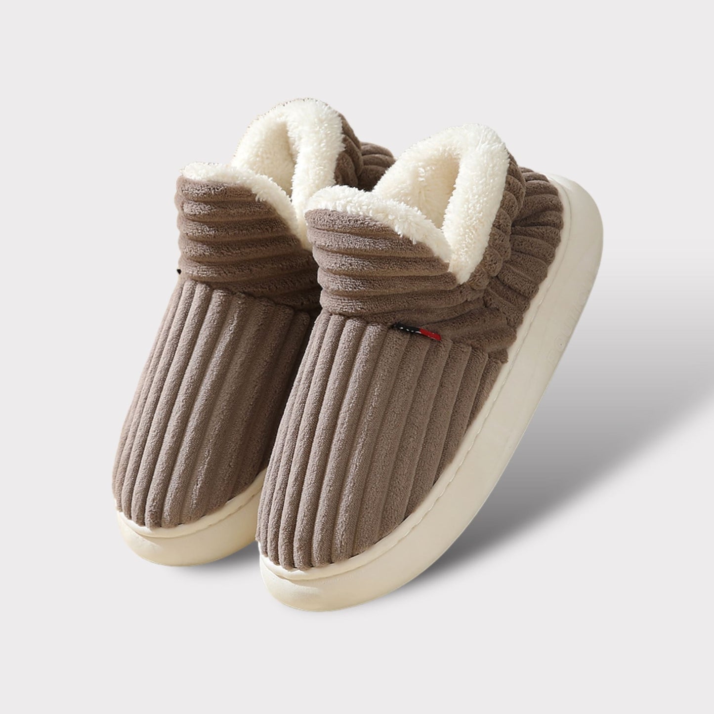 SoleTherm | Warme Wintersloffen met Fluffy Fleece Voering