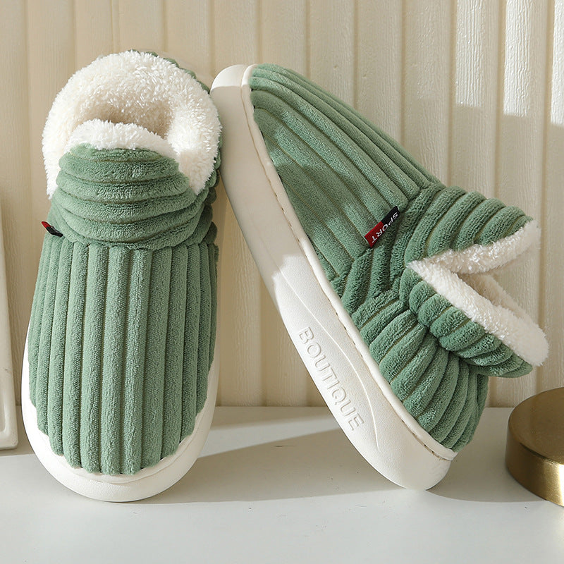 SoleTherm | Warme Wintersloffen met Fluffy Fleece Voering