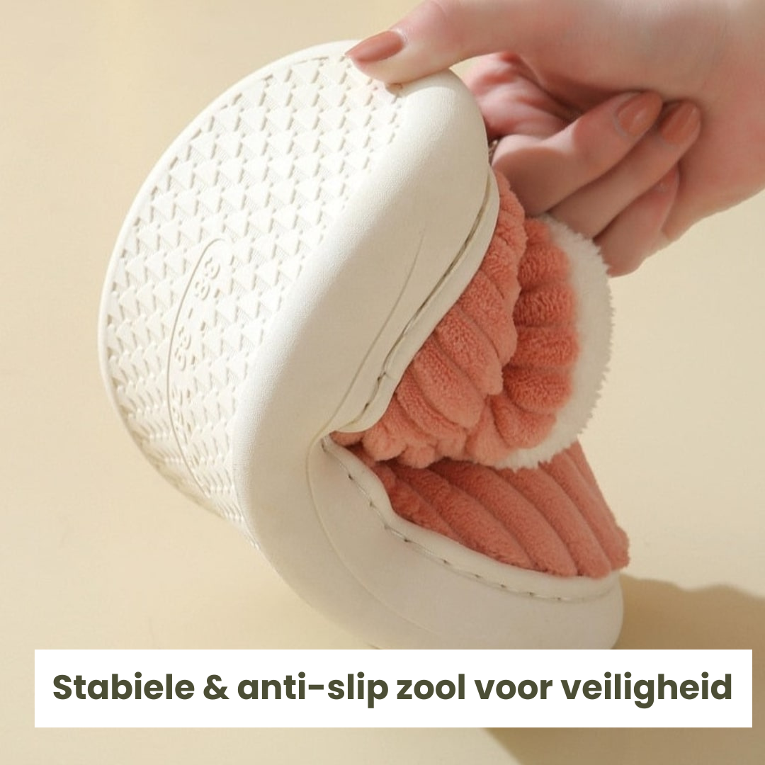 SoleTherm | Warme Wintersloffen met Fluffy Fleece Voering