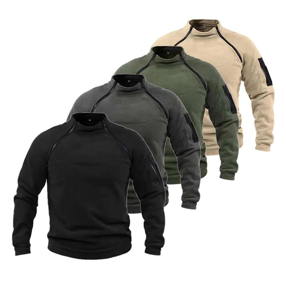 Boris - Tactisch Zipper-Sweatshirt