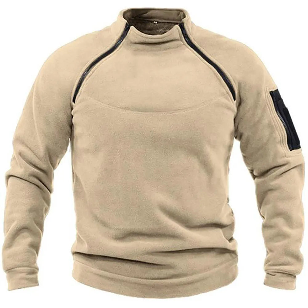 Boris - Tactisch Zipper-Sweatshirt