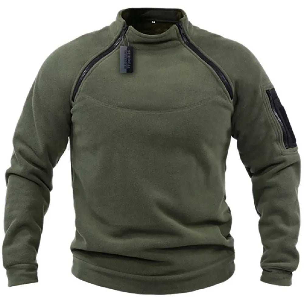 Boris - Tactisch Zipper-Sweatshirt