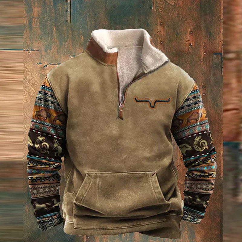 Daniel | Kwart Zip-Up Trui