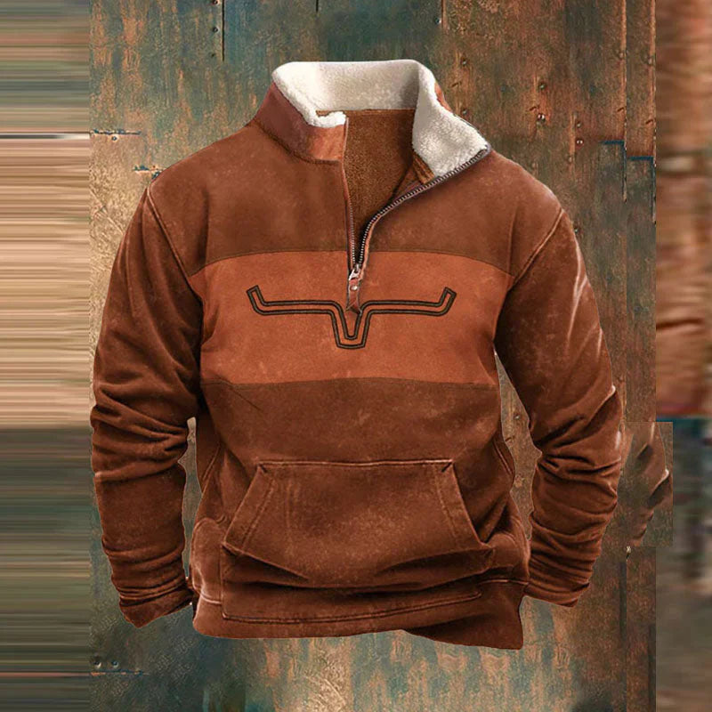 Daniel | Kwart Zip-Up Trui