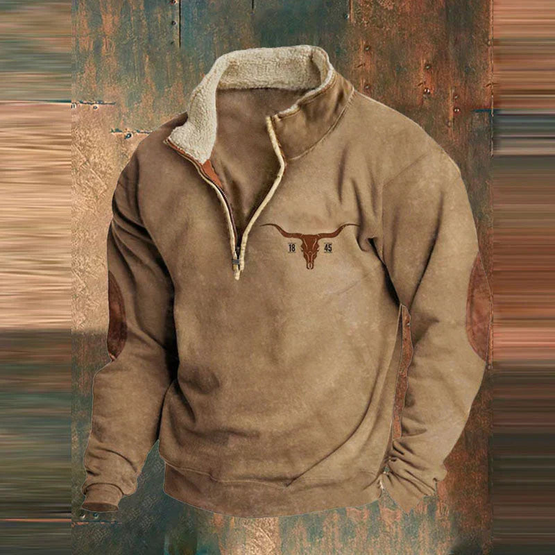 Daniel | Kwart Zip-Up Trui
