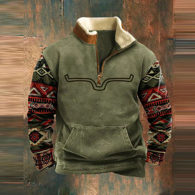 Daniel | Kwart Zip-Up Trui