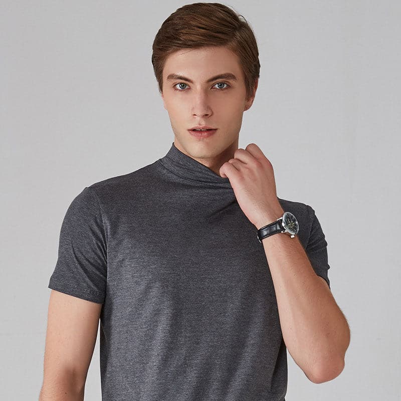 Niels® - 2024 Hoogsluitend Slim-Fit T-Shirt voor Heren