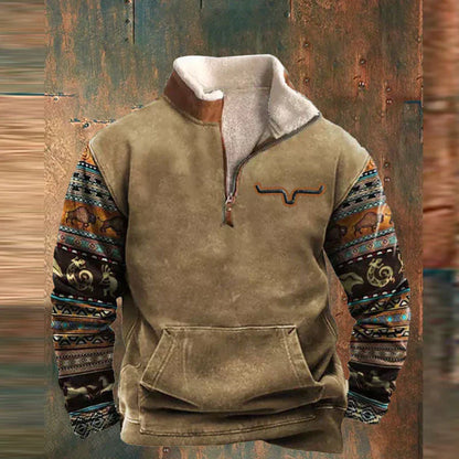 Daniel | Kwart Zip-Up Trui