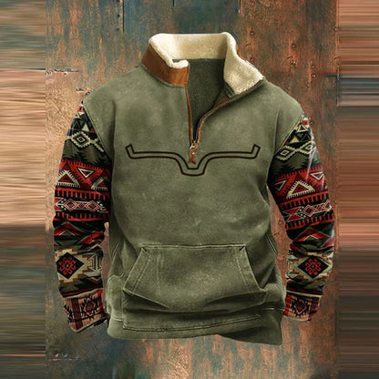 Daniel | Kwart Zip-Up Trui